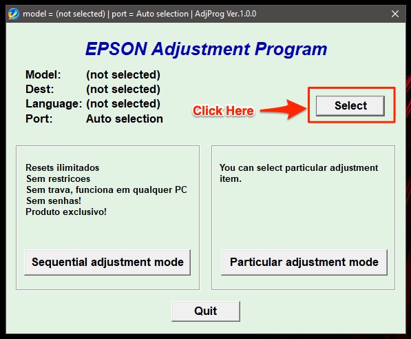 epson adjustment download